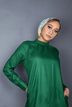 Forest Green High Neck Tunic