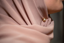 Luxe Pleated Chiffon Tortilla Brown
