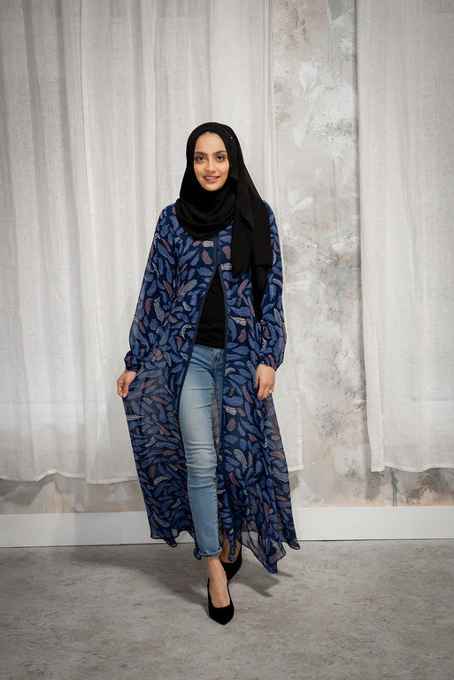 Printed cardigans top