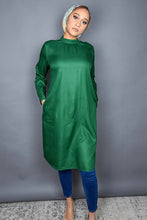 Forest Green High Neck Tunic